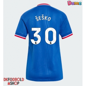 Manchester United Benjamin Sesko #30 Udebanetrøje Dame 2026-27 Kort ærmer Manchester United Benjamin Sesko #30 Udebanetrøje Dame 2026-27 Kort ærmer